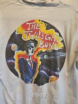 Rare Vtg The Grateful Dead Twilight Bone Shirt MENS XL SINGLE STITCH Concet Band