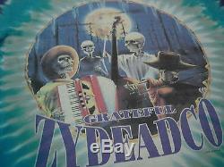 Rare vintage 95 Spring Tour GRATEFUL DEAD Tour Concert T shirt Grateful Zydeadco