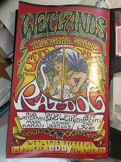 Ratdog September 2001 Wetlands Cancelled Show RARE Grateful Dead Poster