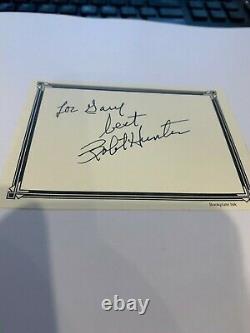 Robert Hunter signed Grateful Dead Lyric book. Rare