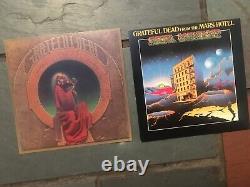 SET OF 10 VERY RARE GRATEFUL DEAD ROUND RECORDS PROMO POSTCARDS 1970s MINT 5 1/4