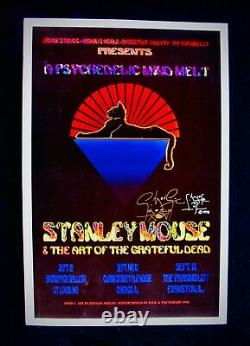 STANLEY MOUSE A Psychedelic Mind MeltVery Rare Signed PosterTHE GRATEFUL DEAD