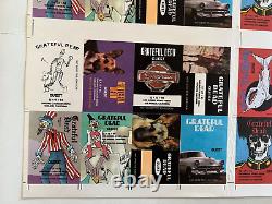 Set of Rare Grateful Dead Backstage Pass 94- 1995 only Oakland and Los Angeles