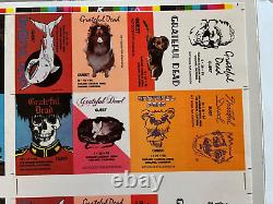 Set of Rare Grateful Dead Backstage Pass 94- 1995 only Oakland and Los Angeles