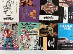 Set of Rare Grateful Dead Backstage Pass 94- 1995 only Oakland and Los Angeles