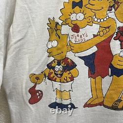 Simpson's Grateful Dead XL Lot Shirt 1990 Vintage Dark Star rare Bart concert