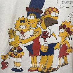Simpson's Grateful Dead XL Lot Shirt 1990 Vintage Dark Star rare Bart concert