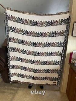 Slowtide Dancing Skeletons Grateful Dead Tapestry Throw Blanket 72x52in. Rare