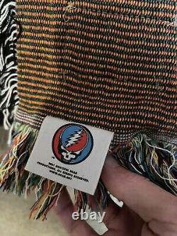 Slowtide Dancing Skeletons Grateful Dead Tapestry Throw Blanket 72x52in. Rare