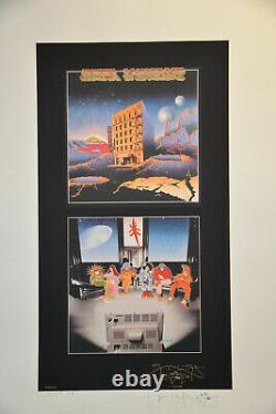 Stanley Mouse Mars Hotel Fine Art Giclee Double Signed c. 2003 TEST PROOFRARE
