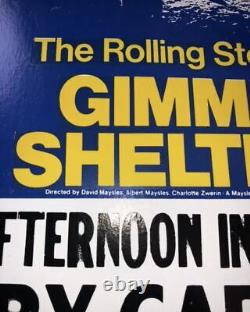 Super Rare Rolling Stones Grateful Dead Movie Gimme Shelter