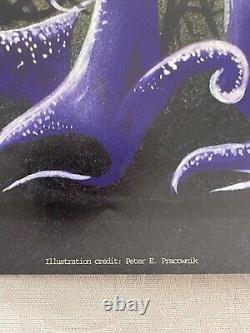 THE GRATEFUL DEAD, ILLUSTRATED BY PETER PRACOWNIK, RARE AUTHENTIC 1990's POSTER