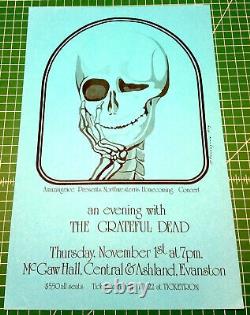 THE GRATEFUL DEAD Original 1973 Concert Poster Super-Rare