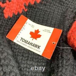 TOMAHAWK Grateful Dead Cowichan Sweater Size 40 Dead Stock Made in Canada Rare