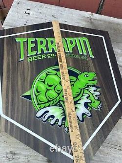 Terrapin Brewing LED Sign 22 Bar Logo Rare HTF Athens GA Grateful Dead Turtle