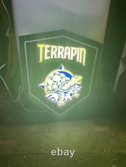 Terrapin Brewing LED Sign 22 Bar Logo Rare HTF Athens GA Grateful Dead Turtle