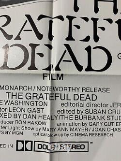 The Grateful Dead Film Original Concert 27x41 Movie Poster 1977 Rare