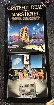 The Grateful Dead Mars Hotel Poster Original 51x23 RARE
