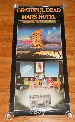 The Grateful Dead Mars Hotel Poster Original Promo 51x23 RARE