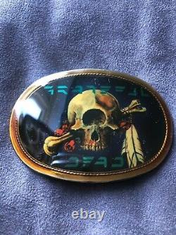 The Grateful Dead belt buckle RARE