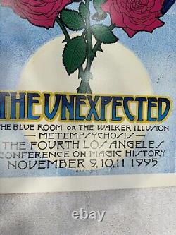 The Unexpected 1995 LA Poster Rare Vintage Magic History Grateful Dead 24 X 12