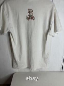 ULTRA RARE Grateful Dead VINTAGE 1995 San Francisco Giants M Men's White Shirt