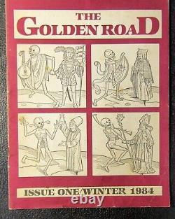 VERY RARE FIRST ISSUE OF GRATEFUL DEAD'THE GOLDEN ROAD' MAGAZINE from 1984