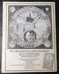 VERY RARE FIRST ISSUE OF GRATEFUL DEAD'THE GOLDEN ROAD' MAGAZINE from 1984