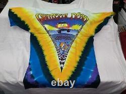 VERY RARE Grateful Dead New York City 2 Sided Tour Tshirt NWOT Vintage Large