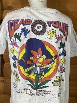 VERY RARE Vintage Grateful Dead Band Tour Shirt 1992 Yosemite Sam Size M