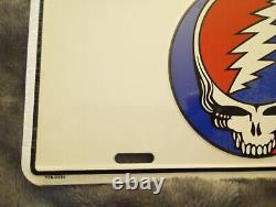 VNTG, RARE'92 GRATEFUL DEAD Car Novelty License Plate STEAL YOUR FACE SEALED