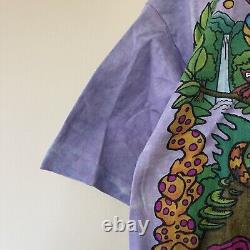 VTG 1995 Joey Mars Enchanted Rainforest Tie Dye Shirt XL Grateful Dead Rare