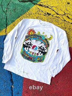 VTG Grateful Dead 1993 Spring Tour Concert Band Tee Long Sleeve Shirt Rare XL