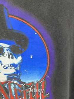 VTG Grateful Dead 1996 Rick Griffin Faded RARE Black Band T-Shirt Size 2XL