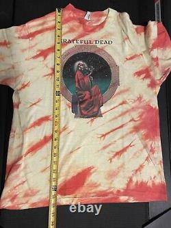 VTG Grateful Dead Blues For Allah T Shirt 1987 OG Jerry Garcia Rock Concert Rare