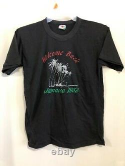 VTG Jamaica World Music Festival 1982 T-Shirt XL Grateful Dead The Clash RARE