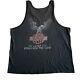 Vtg Rare 1990s Grateful Dead Harley Davidson Mens Xl Tank Top Made In Usa Black
