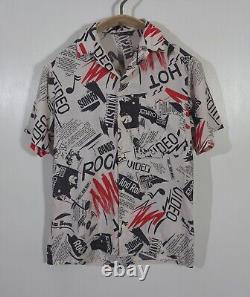 VTG Rare 80s Shirt Rock New Wave Punk Metallica, Jethro, U2, Grateful Dead Sz S