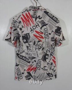 VTG Rare 80s Shirt Rock New Wave Punk Metallica, Jethro, U2, Grateful Dead Sz S
