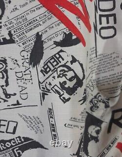 VTG Rare 80s Shirt Rock New Wave Punk Metallica, Jethro, U2, Grateful Dead Sz S