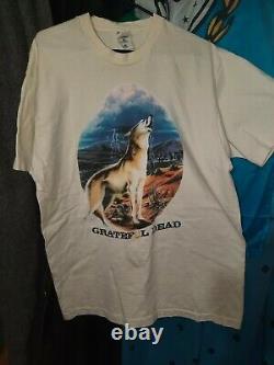 Very RARE Grateful Dead Final Summer Tour Las Vegas 1995 Garcia Vintage Shirt