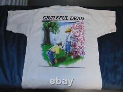 Very Rare Grateful Dead Sunday Post Style Tshirt Vintage Large Nwot Double Side