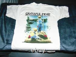 Very Rare Grateful Dead Sunday Post Style Tshirt Vintage Large Nwot Double Side