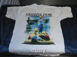 Very Rare Grateful Dead Sunday Post Style Tshirt Vintage Large Nwot Double Side