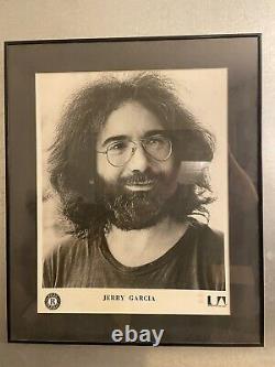 Very Rare Photo Of Jerry Garcia Of Grateful Dead Round Records See Description