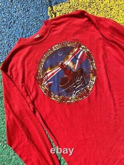 Vintage 1983 Grateful Dead Blues for Allah Long Sleeve Graphic Shirt Rare XL