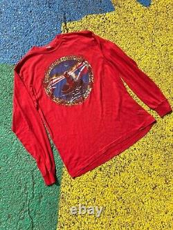 Vintage 1983 Grateful Dead Blues for Allah Long Sleeve Graphic Shirt Rare XL