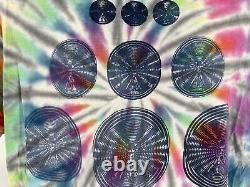 Vintage 1987 Psychedelic Rave Grateful Tie Dye Vitruvian Fractal T Shirt Rare XL