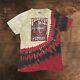 Vintage 1990 Grateful Dead Europe Tour T Shirt Men's Large Liquid Blue Rare