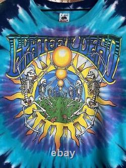 Vintage 1991 Grateful Dead T shirt XL USA single stitch Summer Tour Rare